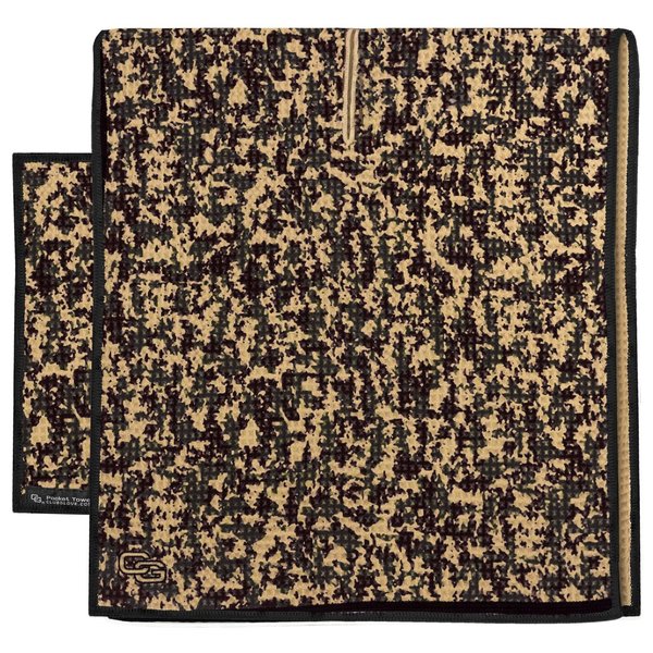 Club Glove Golf Microfiber Caddy and Pocket Towel Set (Camouflage)