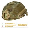 OneTigris Helmet Cover, Tactical Fast Helmet Cloth for Ops-Core Fast PJ Helmet in Size M/L, OneTigris PJ Airsoft Helmet in Size M/L(Without Helmet)
