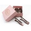 Dofash 7CM/2.75IN Brown Snap Hair Clips Hair Grips Metal Hair Clips 7Cm/2.75In Hair Accessories For Women 12PCS (Brown)