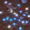 Ocean Themed Marine Life Lights,Beach Sea String Lights, Beach Aquarium Décor Sea Turtle Seahorse Starfish Giant Clam String Lights, Battery or USB powered,10ft 30 LEDs Themed Marine Life Lights (B)