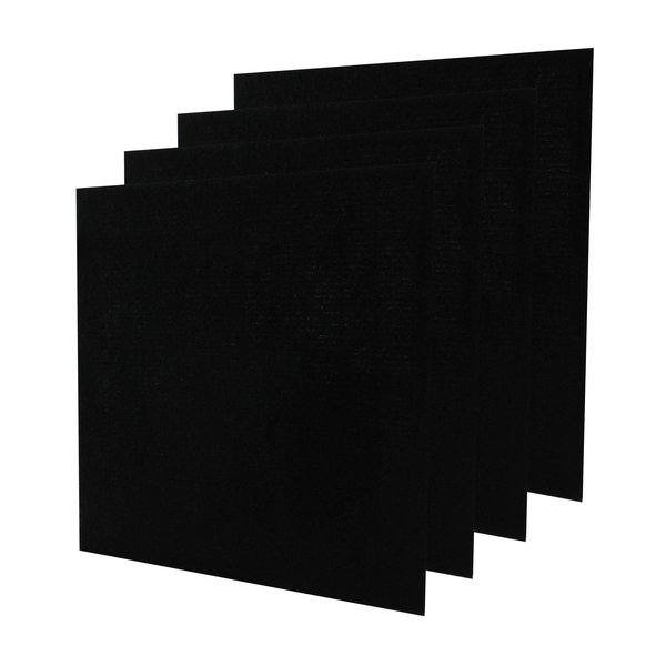 InvisiClean Replacement Activated Carbon Prefilter - 4 Pack - Compatible with InvisiClean Aura IC-5018 and Sensa IC-5120 Air Purifiers