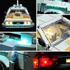 BRICKSHINING LED Lighting Compatible with Lego Back to The Future Time Machine 10300, Light Kit Compatible with Lego 10300, Giving Light to Model, NOT Included The Model Set（Music Version）
