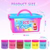 Ice Cream Slime Kit Toys,DIY Educational Slime Making Kit for Girls,Soft & Non-Sticky Sludge Stress Relief Toy for Kids Party Favors,Classroom Reward,Goodie Bag Stuffers,Birthday Present