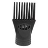 BRBASAP Universal Hair Dryer Comb Nozzle Plastic Hairdressing Salon Blow Comb Attachment Styling Tool for Straightening Detangling Fine Curly Natural Hair Nice and Fashionable Salon Accessory