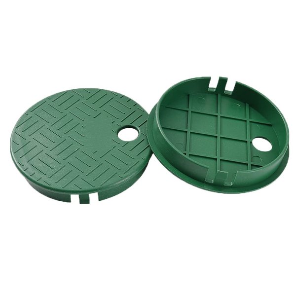 Jayen 2/4 Pcs ID 5.5" OD 6" Valve Box Cover Lid for Sprinkler Irrigation System