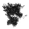 450PCS Mini Small Rubber Bands, Soft Rubber Horse Rubber Bands Tiny Black Hair Elastics Hair Rubber Bands Elastic Hair Ties for Horse