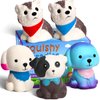 Jumbo Squishy Toy Squishies Dog - POKONBOY 5 Pack Kawaii Cream Scented Squishies Party Supplies Toys Stress Reliever Toys for Boys and Girls