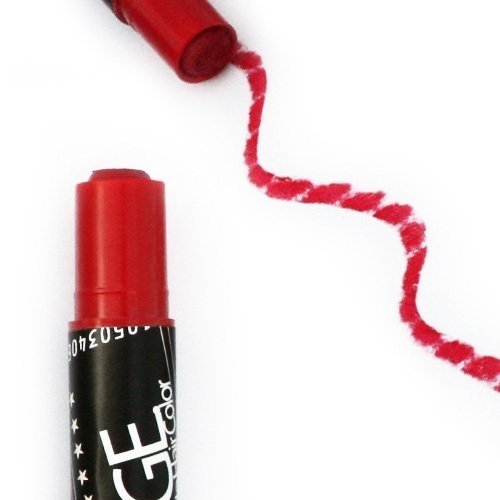 Red Hair Chalk - Edge Blendable Hair Color for All Type of Hair, Brown Hair, Dark Hair, Temporary Hair Color Wax Great for Christmas Gift, Birthday Gift, Party Favor Gift, Halloween Gifts