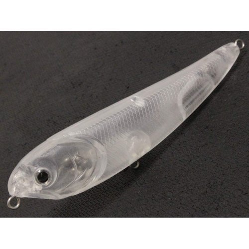 wLure 10 Blank Unpainted Topwater Walking The Dog Zig Zag Action Fishing Lures UPW635