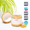 Pure Fiji Coconut Sugar Body Scrub - Body Exfoliator Scrub Natural Origin for Smooths and Softens Skin - Organic Exfoliating Sugar Scrub for Body, Mango, 15.5 Oz