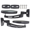 NewYall Set of 2 Right and Left Black Racing Rear view Mirror