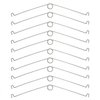 DGHAOP 10pcs Metal Recessed Light Spring Clips Recessed Lighting Trims 7.9" Torsion Spring Recessed Lighting Accessories