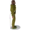 Plymor DSP-4125W White Adjustable Doll Stand, fits 7, 7.5, 8, 8.5, and 9 inch Slim Waist Dolls or Action Figures, Waist is 1.125 to 1.5 inches Wide, 3.25 to 4 inches Around