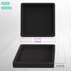 Rubber Furniture Cups Pads Non Slip 8 Pcs 3.5''Square Furniture Coasters Couch Bed Leg Protectors for Hardwood Floors