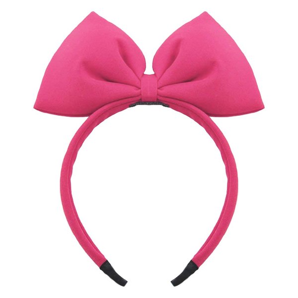 Bow Headband Bowknot Hair Bands Big Bow Halloween Hair Hoop Women Bow Hairband Party Decoration Headdress Cosplay Costume Headwear Handmade Headpiece Christmas Birthday Hair Accessories 1 Pack Rose