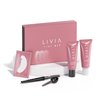 Livia - Black Lash & Brow Color Set – Long-Lasting, Natural-Looking Color for 4 Weeks – Vegan, Gentle for Sensitive Skin – Easy DIY Solution