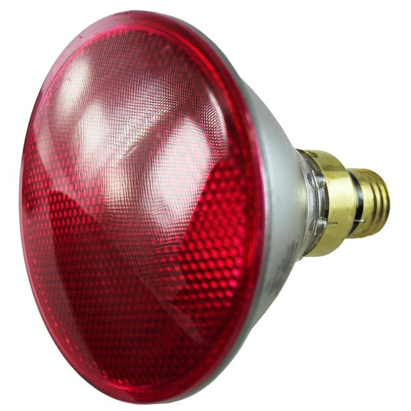 Bulbrite H90PAR38P 120V 90W PAR38 Halogen Light, Pink