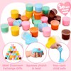 JOYIN 30 Packs Valentines Day Cards with Butter Slime, 6 Colors Valentines Slime Party Favors, Stress Relief Fidget Toys and Gift Cards for Kids Valentine's Day Classroom Exchange Gift, Prizes