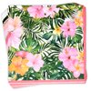 Hawaiian Luau Tropical Party Paper Plates and Napkins 24 9" Plates 24 7" Plate 24 9 Oz Cups 24 Lunch Napkin Decorations for Hawaii Hibiscus Flower Theme Disposable Tableware Birthday Supplies