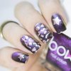 Whats Up Nails - Northern Star Vinyl Stencils for Christmas Nail Art Design (1 Sheet, 20 Stencils)