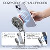 Magnetic Pocket Phone Tripod Foldable Compatible with Magsafe for iPhone 15/14/13/12 Plus Pro Max Series, Upgrade Mini Cell Phone Tripod Mount Handle Smartphone Desk Stand Travel All in One