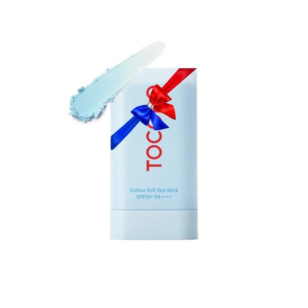 𝓣𝓸𝓬𝓸𝓫𝓸 Cotton Soft Sun Stick SPF50+ PA++++ - 19g - Lightweight Sunscreen Stick for Face | 𝓣𝓸𝓬𝓸𝓫𝓸 𝓢𝓾𝓷𝓼𝓬𝓻𝓮𝓮𝓷 𝓼𝓽𝓲𝓬𝓴 | Hydrating Formula | Korean Sunscreen