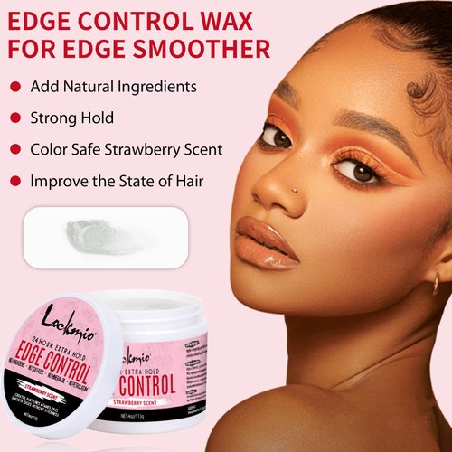 lockmio 15Pcs Wig Kit for Lace Front Wigs,Strong Hold Melting Sprayfor Wigs/Wig Glue Lace Glue/Hair Wax Stick/Lace Melting Band/Edge Control/Edge Brush/Wig Cap - Wig Accessory Essentials Kit