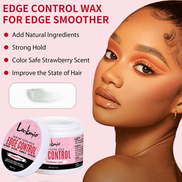lockmio 15Pcs Wig Kit for Lace Front Wigs,Strong Hold Melting Sprayfor Wigs/Wig Glue Lace Glue/Hair Wax Stick/Lace Melting Band/Edge Control/Edge Brush/Wig Cap - Wig Accessory Essentials Kit