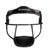 CHAMPRO The Grill Defensive Fielder's Protective Steel Frame Softball Face Mask, BLACK, Youth