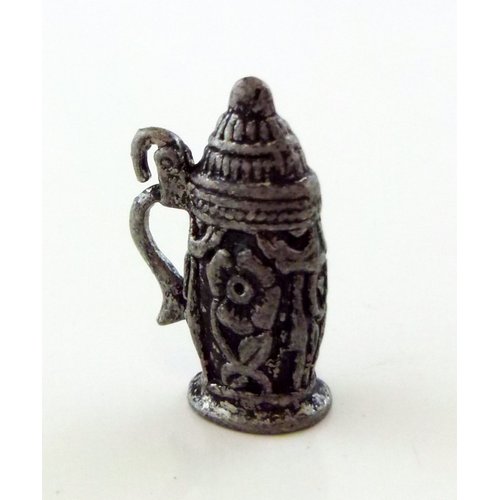 Farrow Industries Dolls House Miniature 1:12 Scale Metal Pub Bar Accessory Beer Stein Ale Tankard