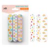 Baby Nail File - Colorful Mini Emery Board Gentle Care Nail Files Grooming Essentials Safe for Baby and Toddler