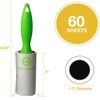 Leo Small Lint Roller + 6 Refills Total 360 Sheets of Sticky Peel Tape Per Roll For Pet Hair Remover Lint Brush (6pc Mini Lint Roller)