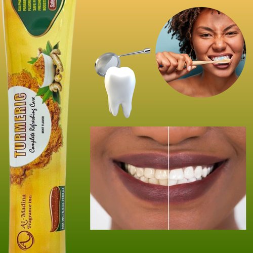 Ultimate Toothpaste Combo - Seamoss,Turmeric & MoringaToothpaste - Oral Care for Sensitive Teeth - Paraben-Free,Flouride-Free-Sulphate-Free - Refreshing Oral Care - Pack of 3