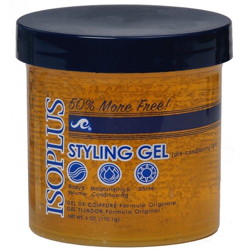 Isoplus Hair Gel Style Lt Bonus, 6 Oz