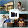 Wireless Doorbell IP66 Waterproof 1000 Feet with 56 Chimes 115dB 7 Adjustable Volume Levels Mute Mode with LED Flash Doorbell Ringer Wireless for Kids Room Teachers Classroom Home Office