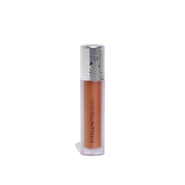 FITGLOW Beauty - Lip Color Serum | Vegan, Woman-Owned Clean Beauty (Beach Glow - Sheer Bronze)
