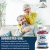 Zinc Gummies - 50mg High Immune Booster Zinc Supplement, Immune Defense, Powerful Natural Antioxidant, Non-GMO - by New Age (60 Count (Pack of 1))