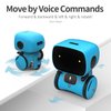 GILOBABY Kids Robot Toys, Interactive Robot Companion Smart Talking Robot with Voice Control Touch Sensor, Dancing, Singing, Recording, Repeat, Birthday Gifts for Boys Ages 3+ Years (Blue)