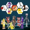 Five Nights Security Breach Building Block Toy 7 in 1, Fazbear Fredy Fighting Monster Action Figure DIY Model, Compatible with Lego, Suitable for 8+ Adults Boys Girls Birthday (695PCS)