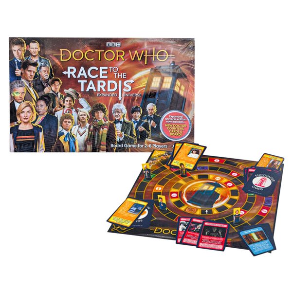 Eaglemoss Doctor Who Race to The Tardis Expanded Universe Board Game