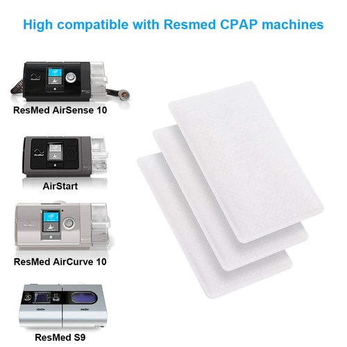 Universal Remsed CPAP Filter for ResMed AirSense 10 (40 Packs), ResMed AirCurve 10, ResMed S9, AirStart, Series CPAP Machines