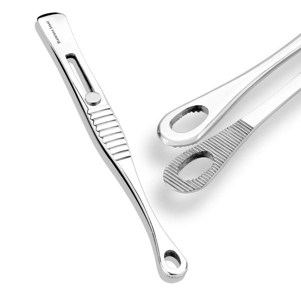 Mini Multi Purpose Body Piercing Forester Tweezer Body Piercing Tool with Sliding Easy Lock