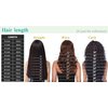 Clip in Hair Extensions Human Hair Full Head 8 Pieces 18 Clips 100% Real Silky Human Hair 22"-110g Medium Brown (#4)