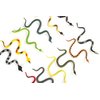 Hands On Learning Realistic Viper Snake Animal Figures, 1-Dozen, 6-Inch
