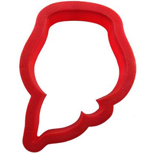 Red Rose Cookie Cutter 3.5 Inch - Hand Made in the USA