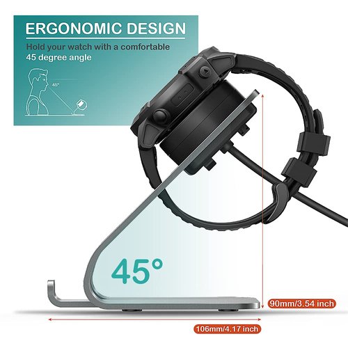TUSITA Charger Stand Compatible with Garmin Watch