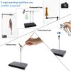 GJJC09B 1PC Painting Stand Base and 20PCS Alligator Clip Stick Set Modeling Tools for Airbrush Hobby Model Parts New