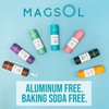 MAGSOL Aluminum Free Deodorant for Women, Premium Natural Deodorant - 4 Total Ingredients, 2 Pack (Lavender)