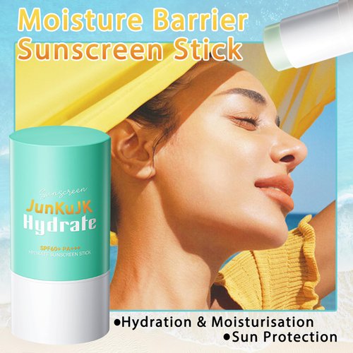 Sunscreen Stick for Face & Body,Moisturizing Sun Stick SPF60+ PA+++,Travel Size Non-sticky Face Sunscreen,Hydrating Facial Body Sunscreen for All Skin Types