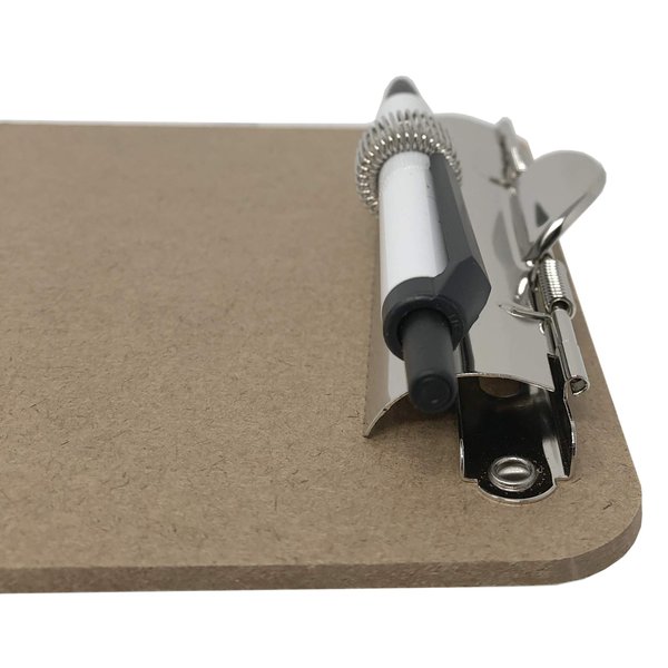Trade Quest Mini Clipboard 5'' x 7'' Pen Holder Clip (Pen Included) (Pack of 12)